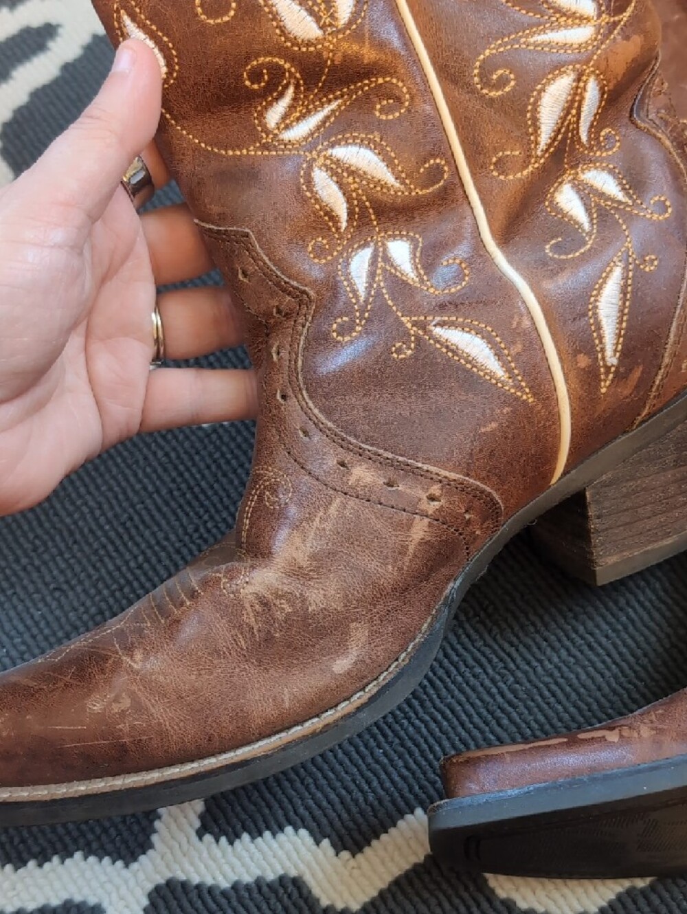 Ariat Sonora Leather Boots - Picture 4 of 7